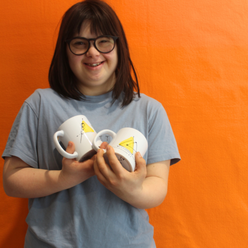 Tazza mug GIALLA  300 ml