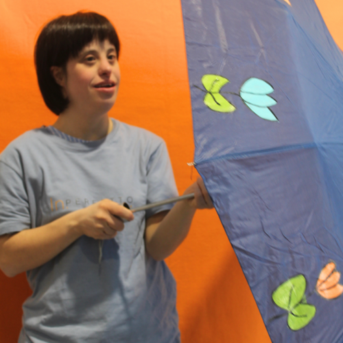 Ombrello pieghevole - FIORI